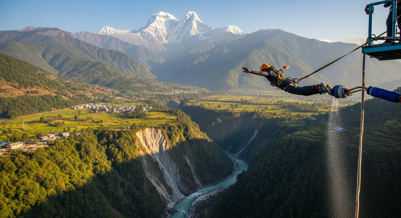Pokhara Bungee Jumping & Zipline