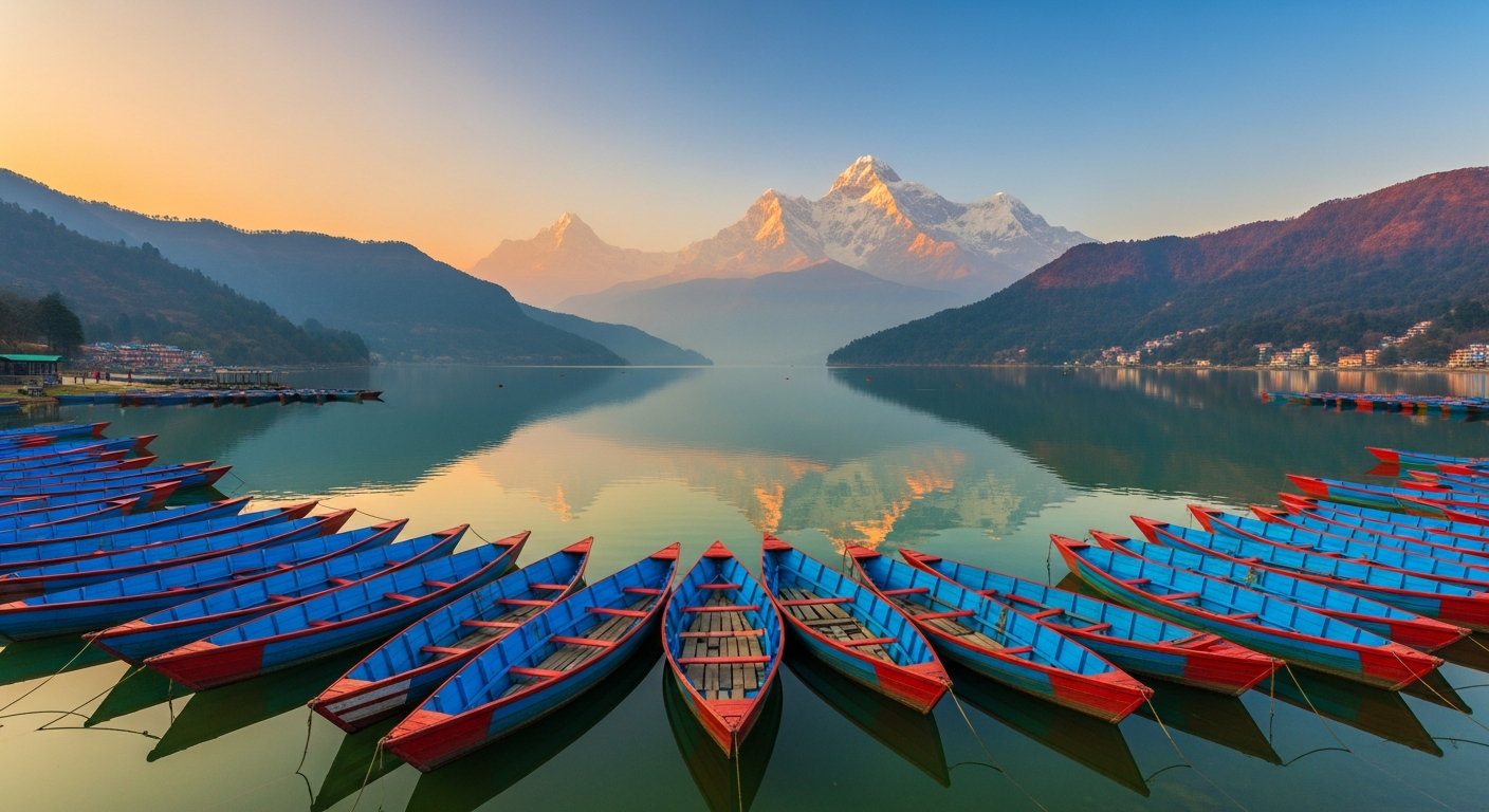 Phewa Lake Boating & Peace Pagoda